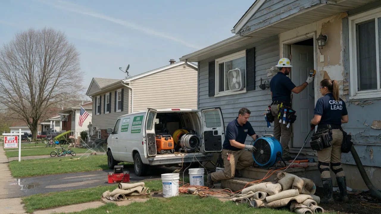 Flood Cleanup in Jerry City, OH near me