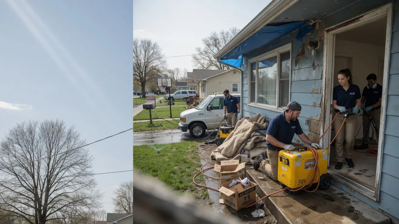 Basement Flood Cleanup in Jerry City, OH near me